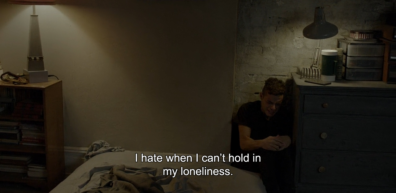 I hate when I can't hold in my loneliness.